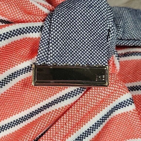 Tommy Hilfiger Striped Tankini Top Sz L - Picture 4 of 10